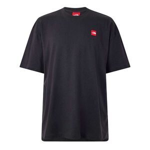 The North Face Mens Box Logo T-Shirt / Obsidian Black
